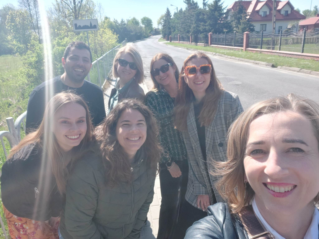 Goście z Erasmusa+ w ZS w Wohyniu