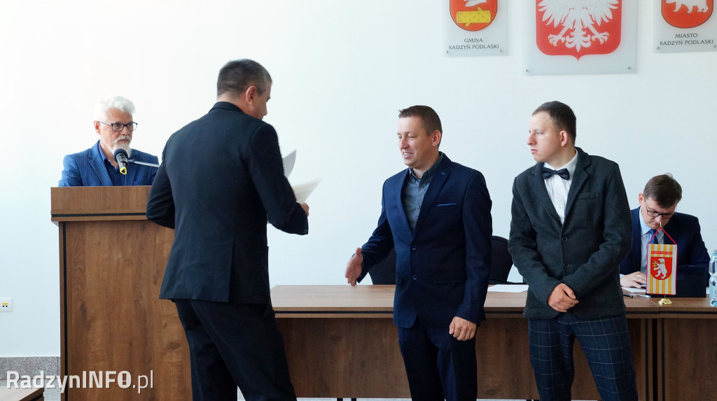 Wręczenie nagród sportowcom i trenerom z powiatu