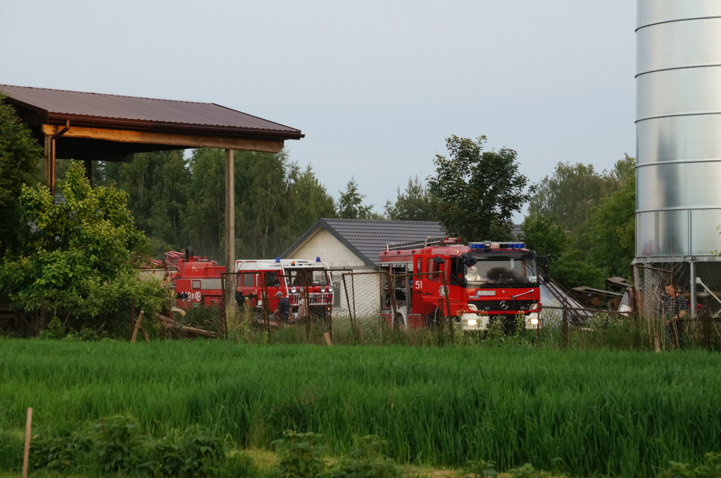 Pożar w Zabielu