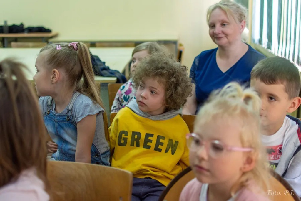 Pokaz chemiczny w I LO w Radzyniu