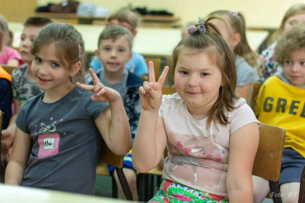 Pokaz chemiczny w I LO w Radzyniu