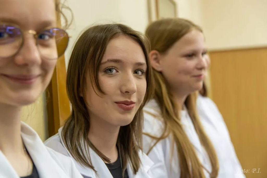 Pokaz chemiczny w I LO w Radzyniu