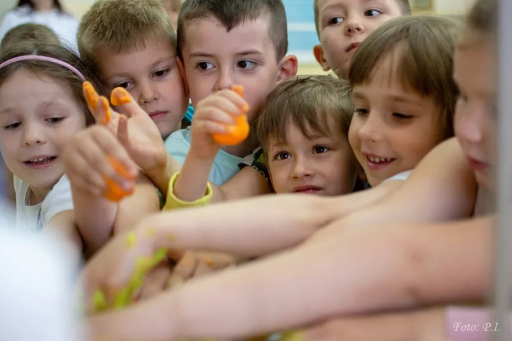 Pokaz chemiczny w I LO w Radzyniu