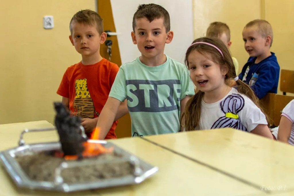 Pokaz chemiczny w I LO w Radzyniu