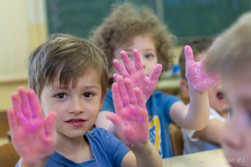 Pokaz chemiczny w I LO w Radzyniu