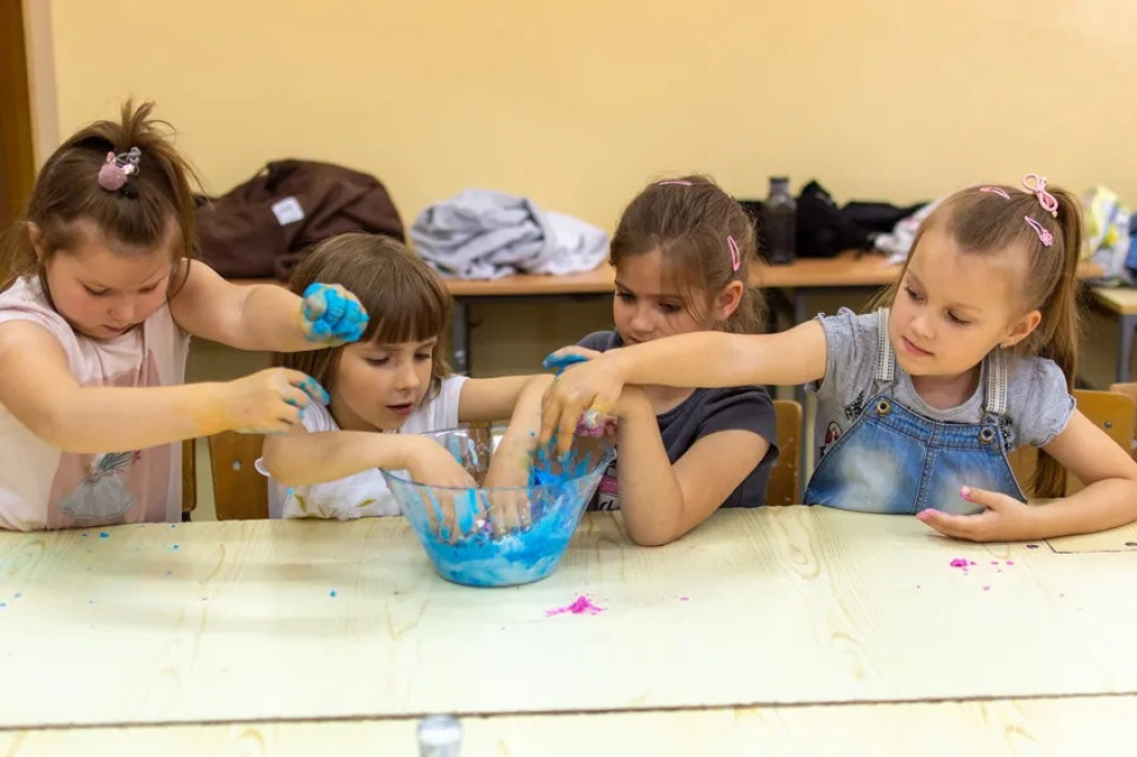 Pokaz chemiczny w I LO w Radzyniu