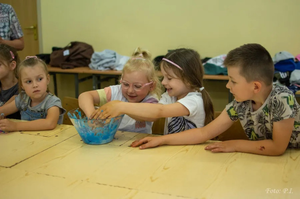 Pokaz chemiczny w I LO w Radzyniu