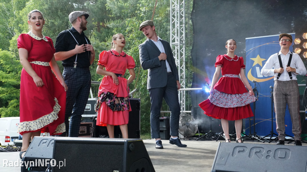Uroczystość patriotyczna w lesie Baran
