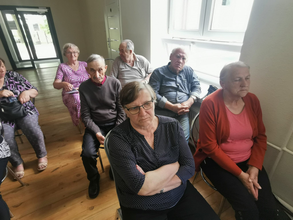 Spotkanie seniorów z policjantami w Ulanie