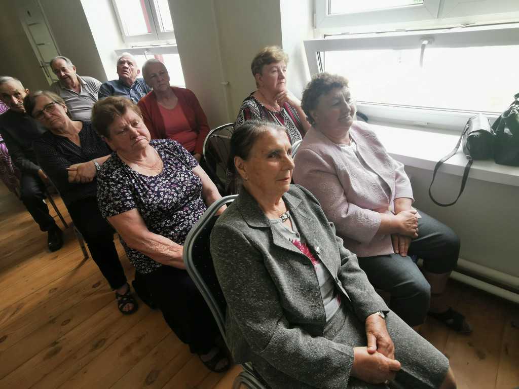Spotkanie seniorów z policjantami w Ulanie