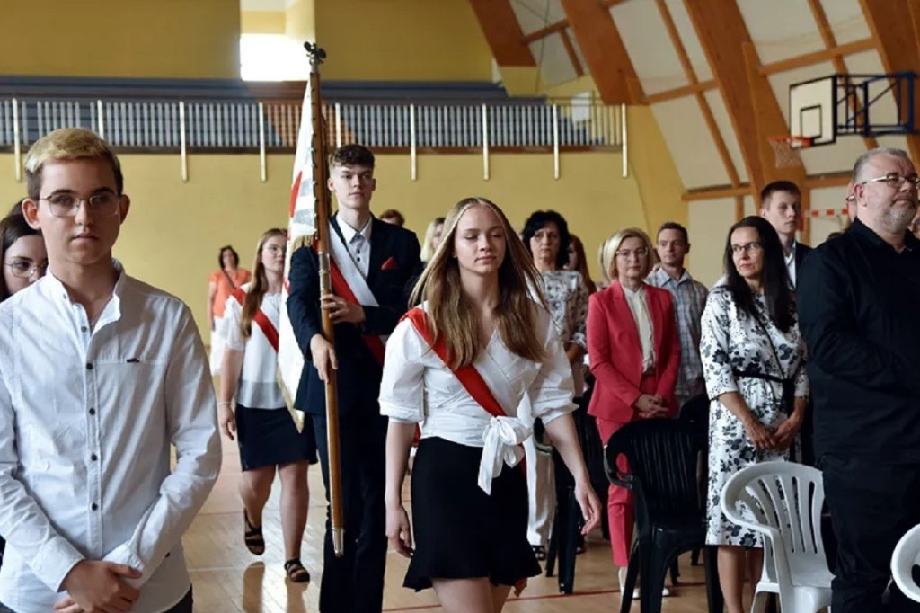 Zakończenie roku szkolnego w I LO w Radzyniu