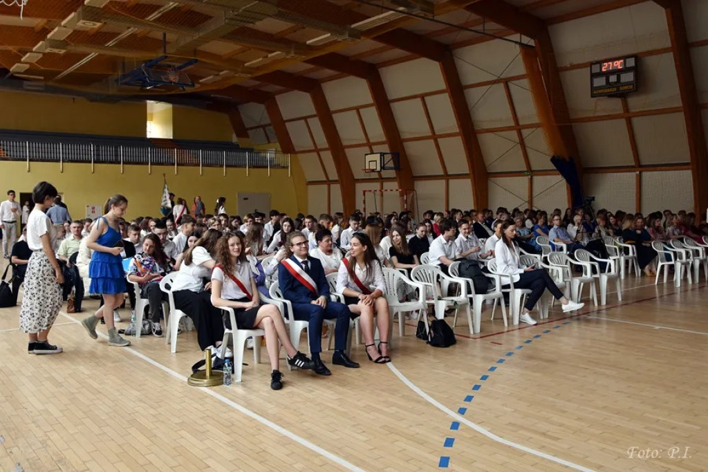 Zakończenie roku szkolnego w I LO w Radzyniu