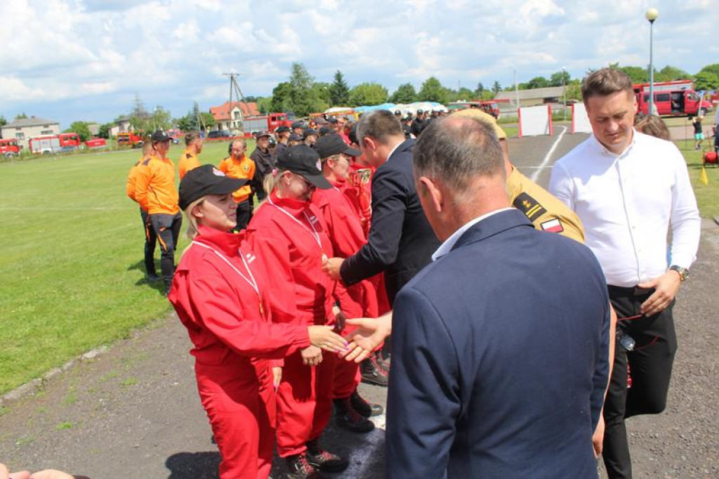 Powiatowe Zawody Sportowo-Pożarnicze w Radzyniu