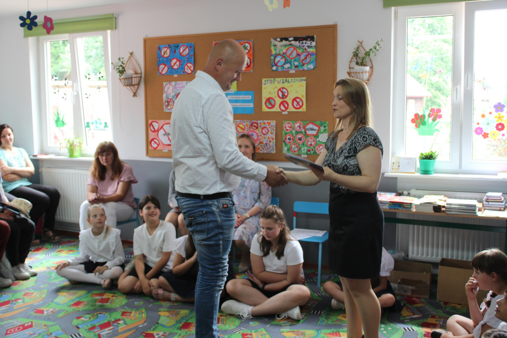 Zakończenie roku szkolnego w SP w Walinnie