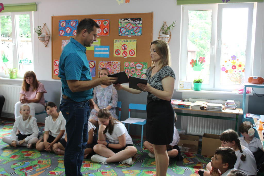 Zakończenie roku szkolnego w SP w Walinnie