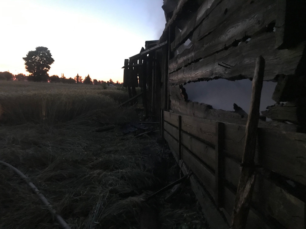 Pożar w Lisiowólce