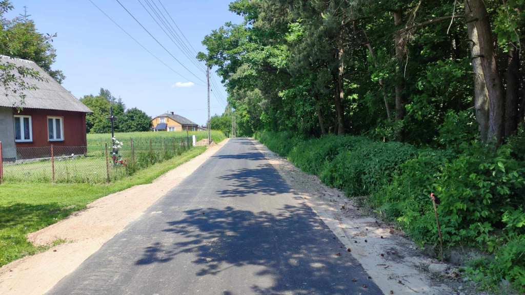 Koniec I etapu przebudowy dróg w gminie Wohyń