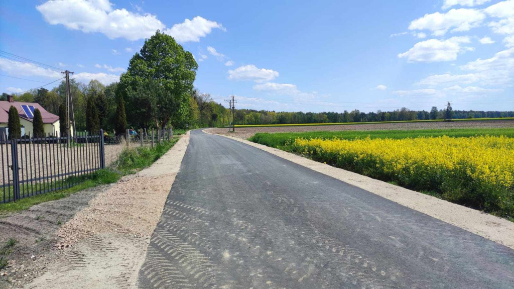 Koniec I etapu przebudowy dróg w gminie Wohyń