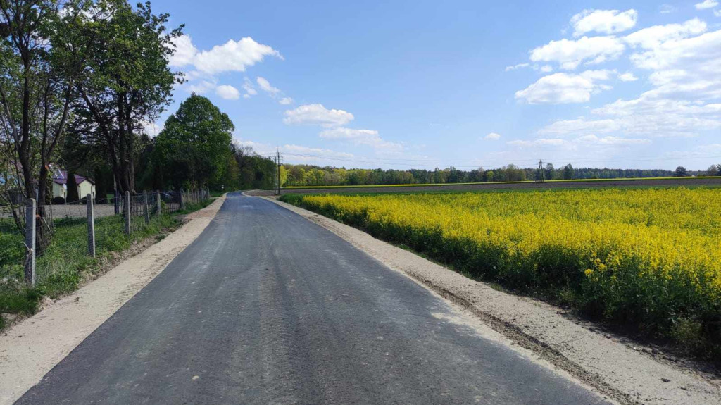 Koniec I etapu przebudowy dróg w gminie Wohyń