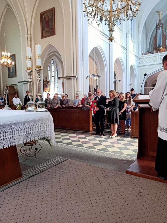 Pożegnanie księdza Damiana Gadamera w Komarówce