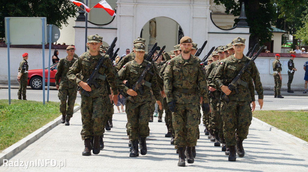 Przysięga żołnierzy WOT i piknik wojskowy