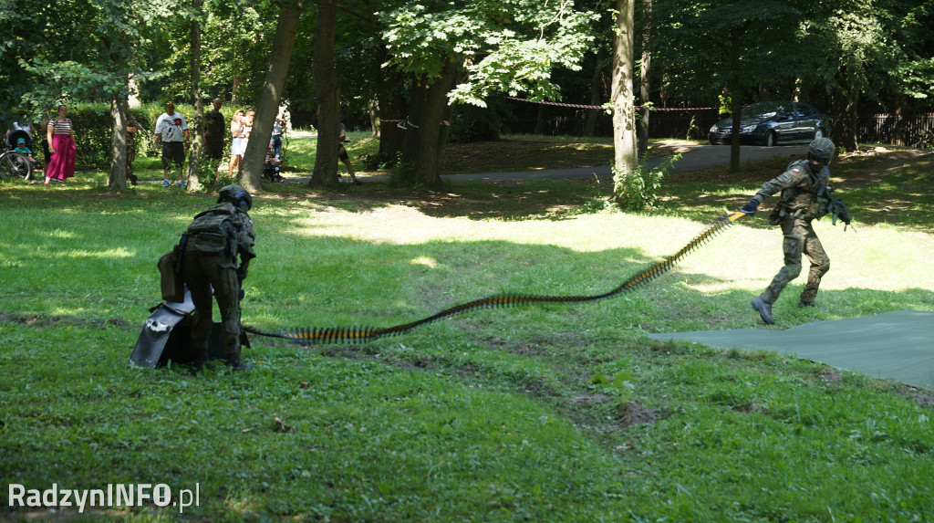 Przysięga żołnierzy WOT i piknik wojskowy