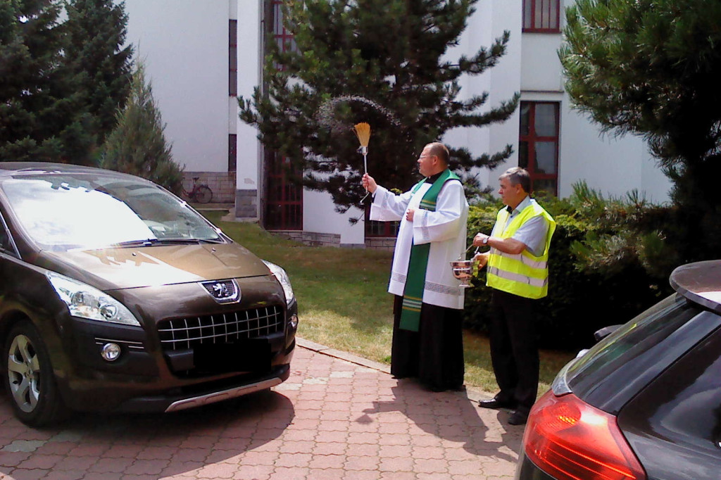 Święcenie pojazdów w radzyńskich parafiach
