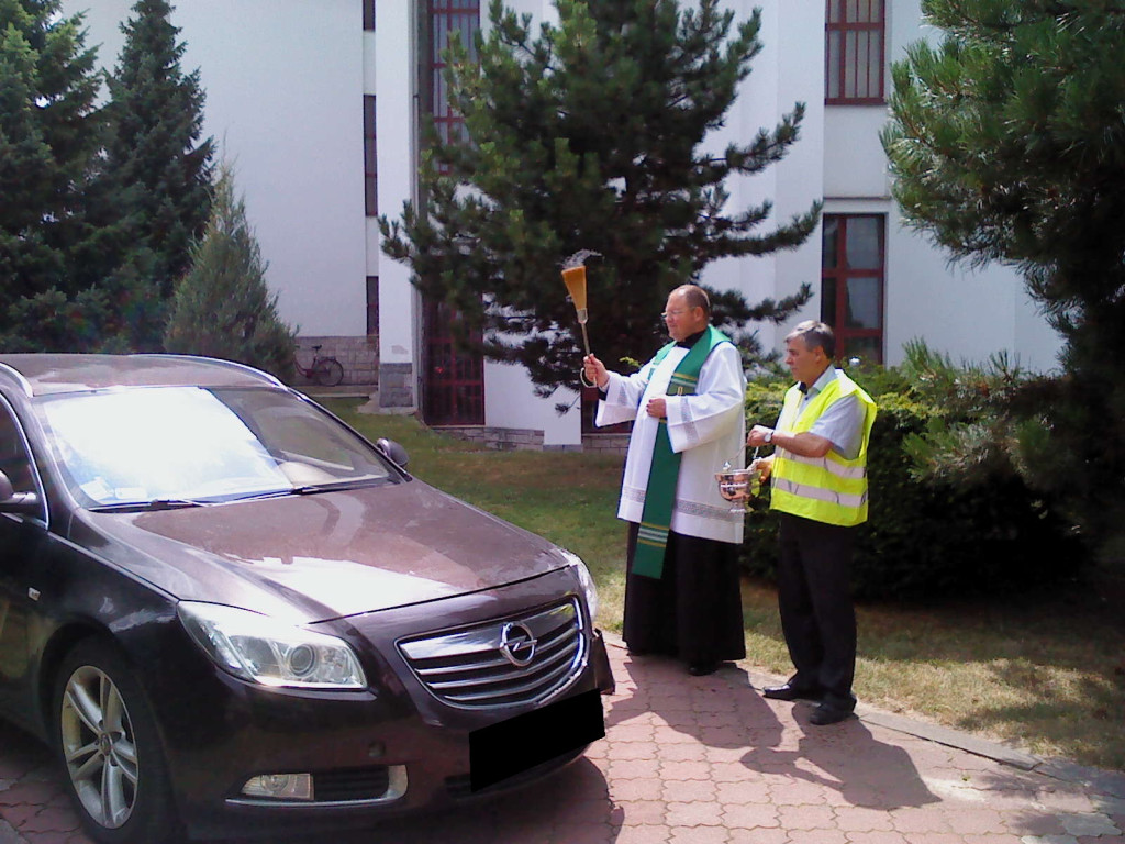Święcenie pojazdów w radzyńskich parafiach