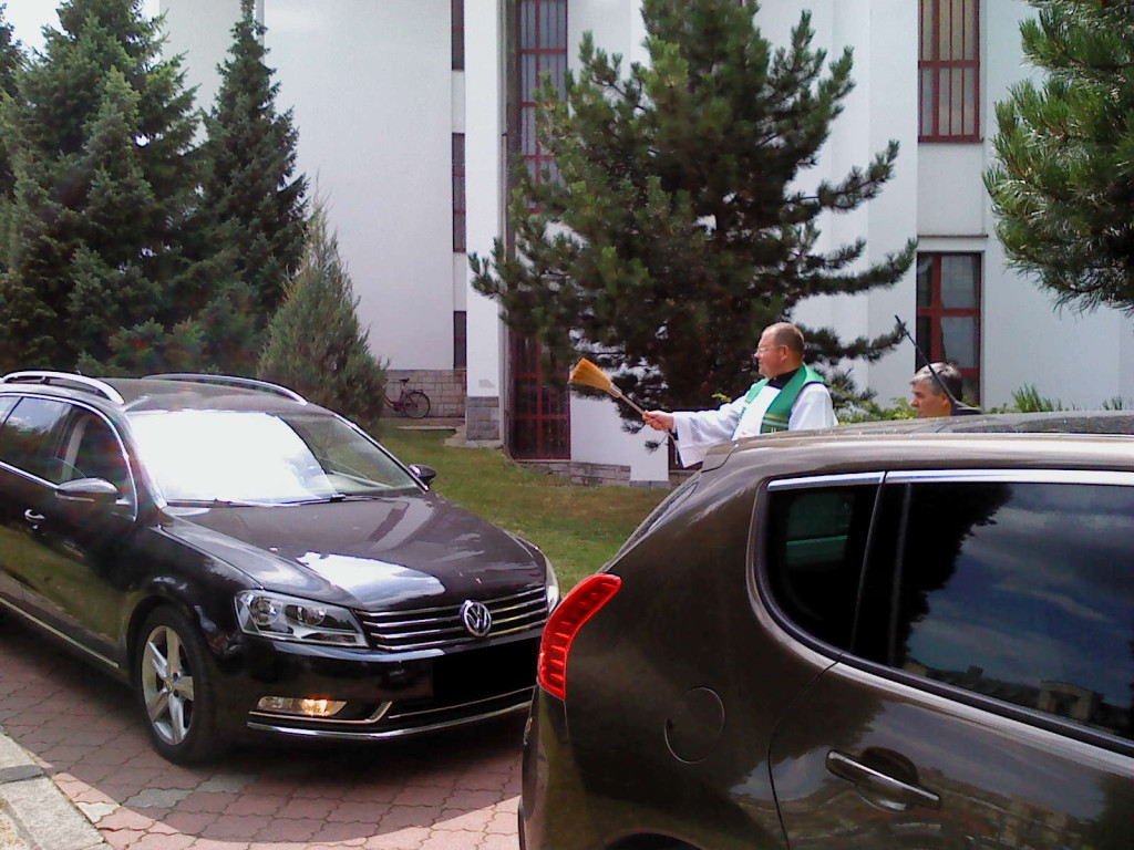 Święcenie pojazdów w radzyńskich parafiach