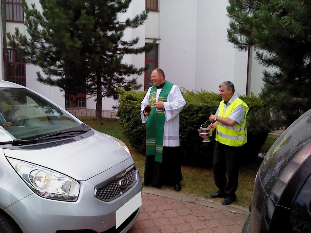 Święcenie pojazdów w radzyńskich parafiach