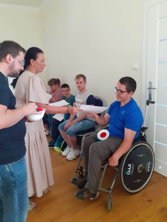 Zajęcia dla niepełnosprawnych w Sętkach