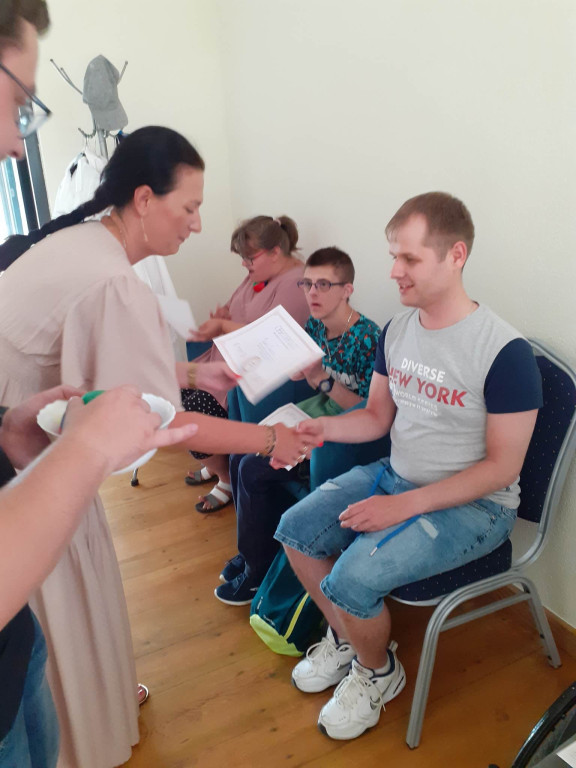 Zajęcia dla niepełnosprawnych w Sętkach