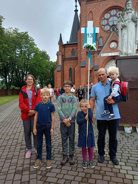 Piesza pielgrzymka na Jasną Górę z Komarówki (2)