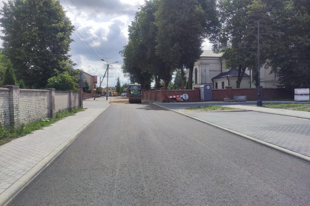 Przebudowa ul. Średniej w Wohyniu