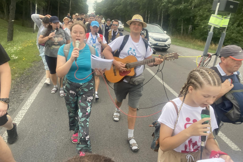 Piesza pielgrzymka na Jasną Górę - dzień pierwszy