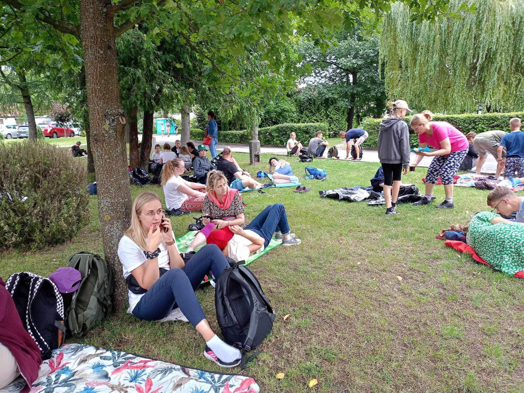 Piesza pielgrzymka na Jasną Górę - dzień pierwszy
