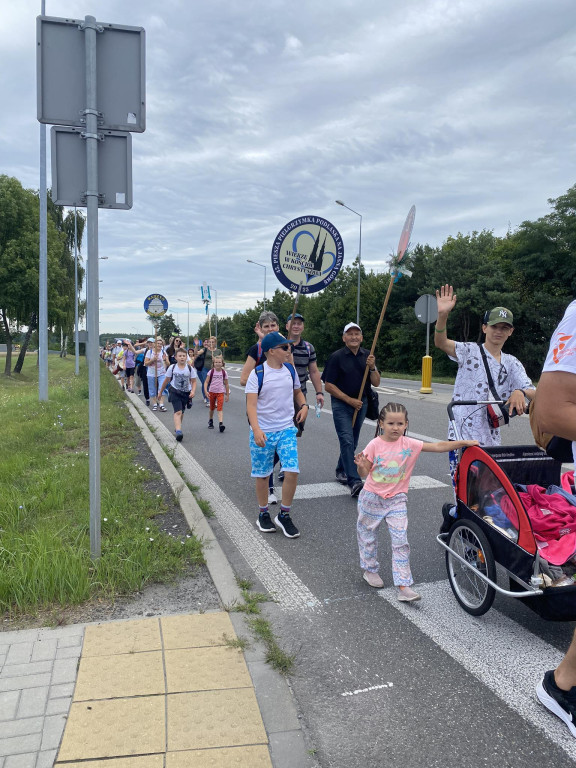 Piesza pielgrzymka na Jasną Górę - dzień pierwszy