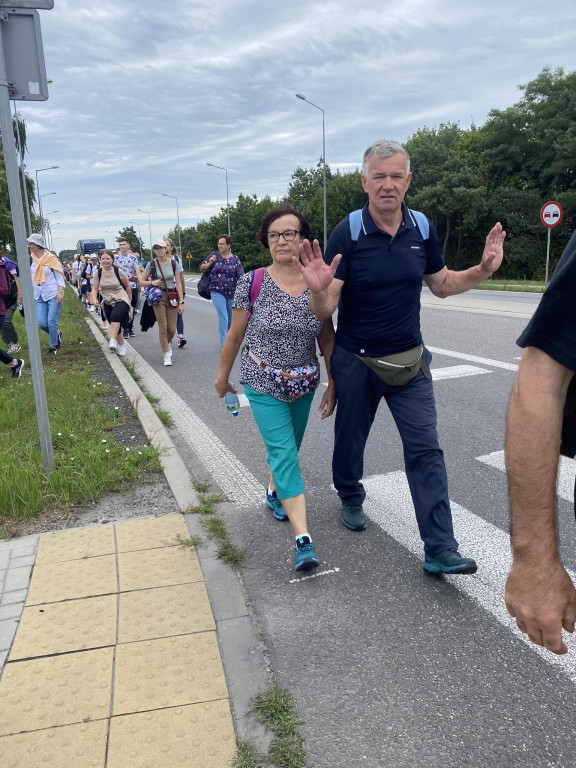 Piesza pielgrzymka na Jasną Górę - dzień pierwszy