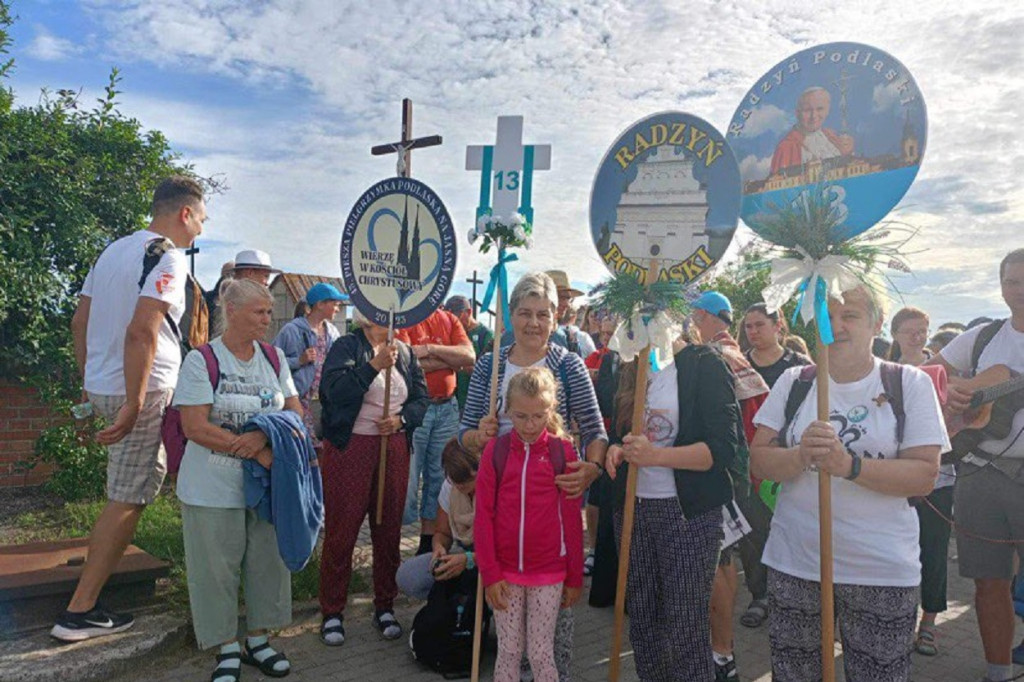 Piesza pielgrzymka na Jasną Górę - dzień drugi