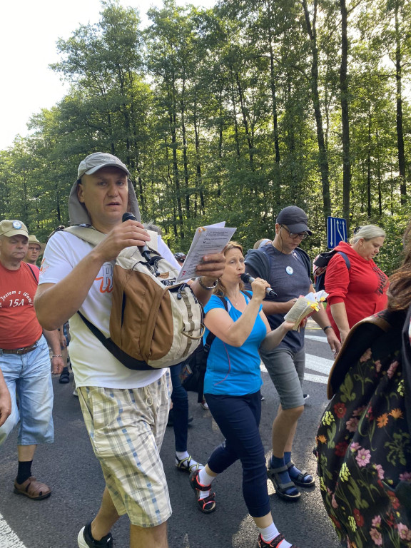 Piesza pielgrzymka na Jasną Górę - dzień drugi