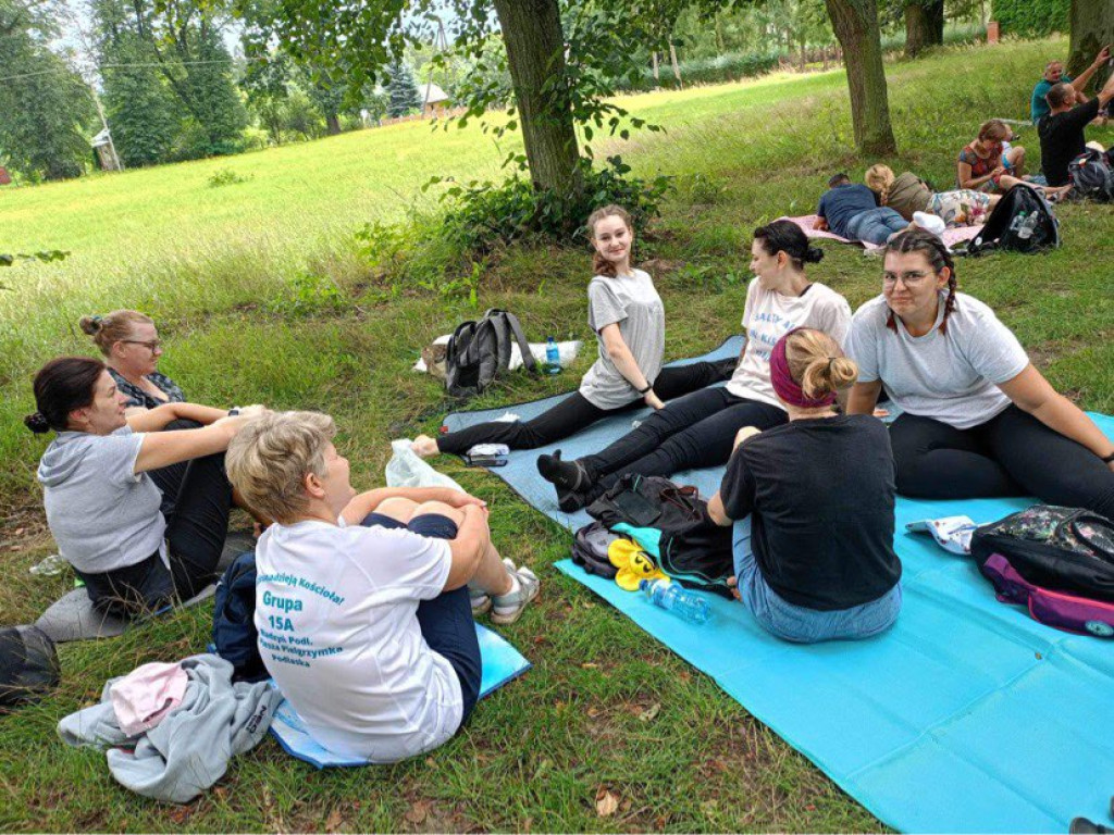 Piesza pielgrzymka na Jasną Górę - dzień drugi