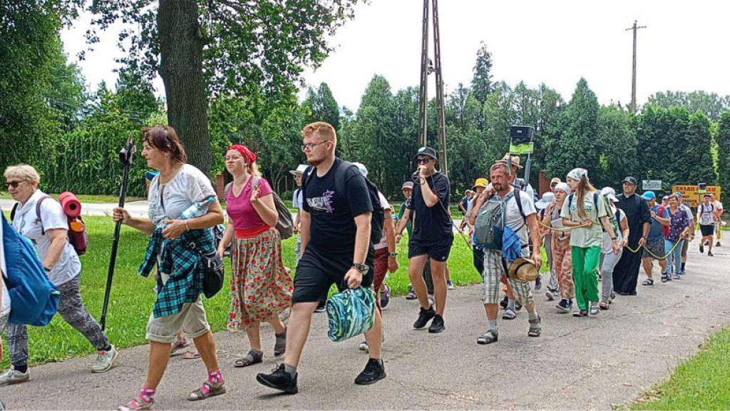Piesza pielgrzymka na Jasną Górę - dzień drugi