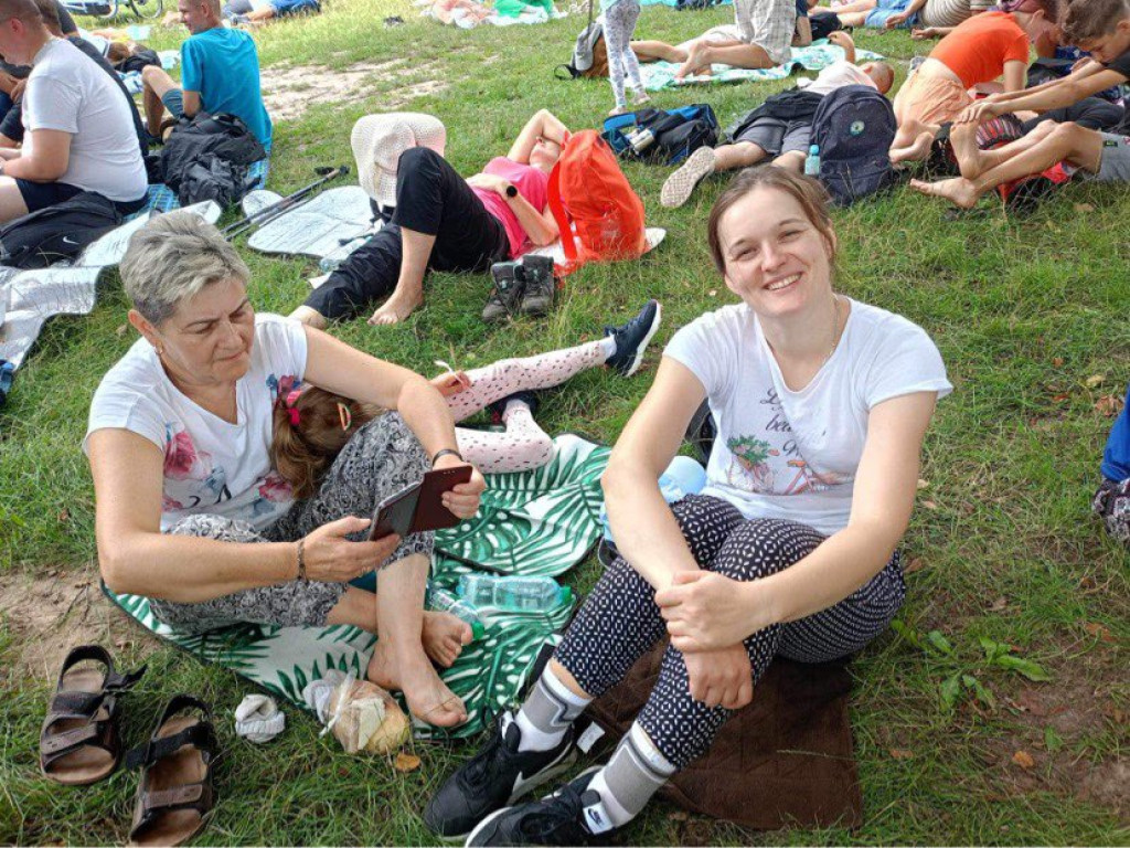 Piesza pielgrzymka na Jasną Górę - dzień drugi