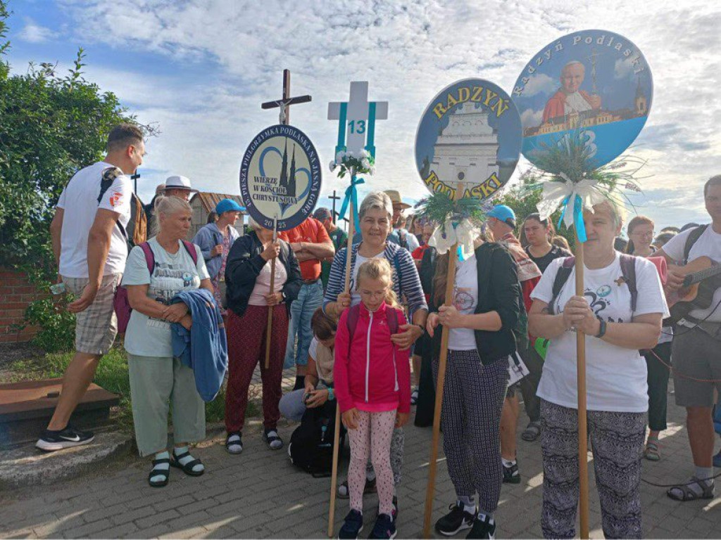 Piesza pielgrzymka na Jasną Górę - dzień drugi