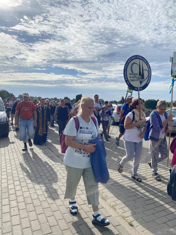 Piesza pielgrzymka na Jasną Górę - dzień drugi