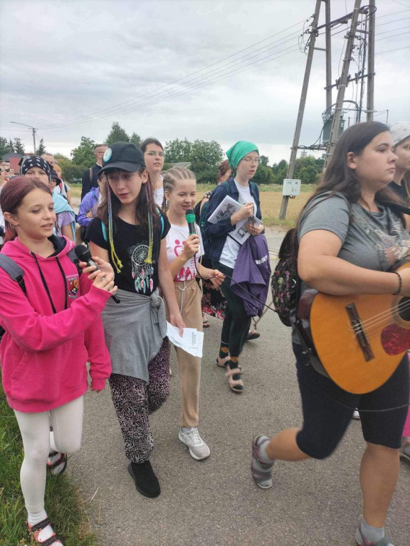 Piesza pielgrzymka na Jasną Górę - dzień drugi