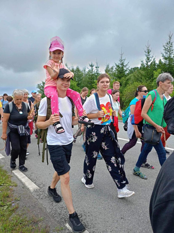 Piesza pielgrzymka na Jasną Górę - dzień trzeci