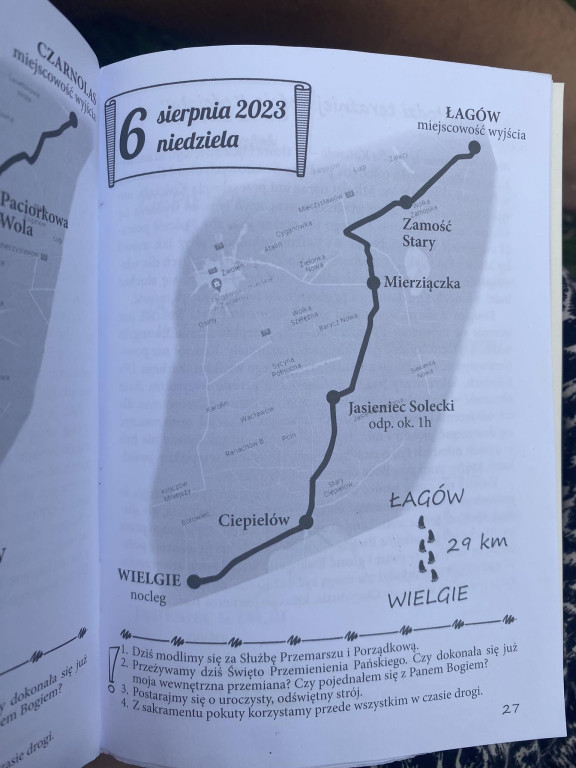 Piesza pielgrzymka na Jasną Górę - dzień czwarty