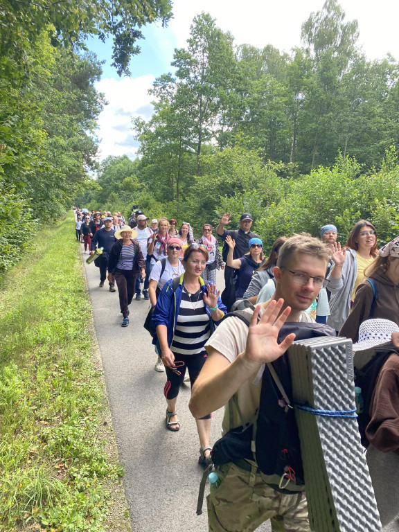 Piesza pielgrzymka na Jasną Górę - dzień piąty