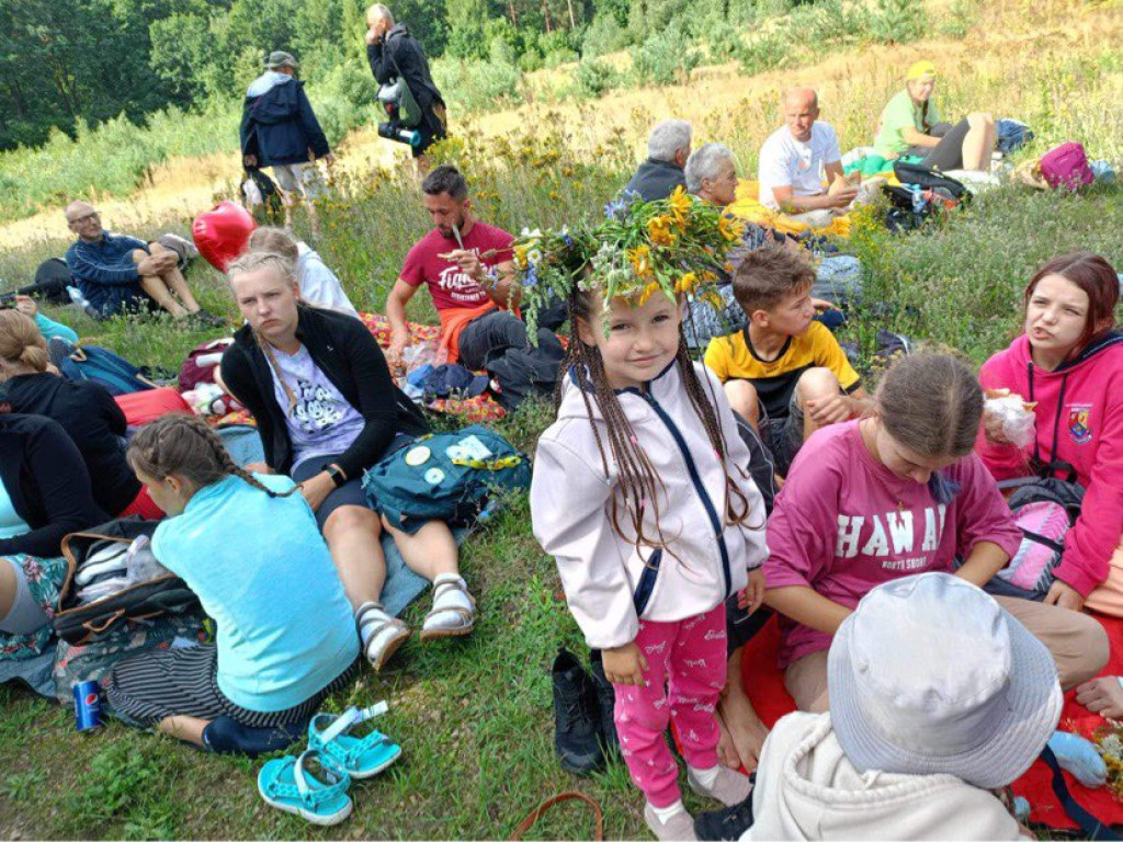 Piesza pielgrzymka na Jasną Górę - dzień piąty